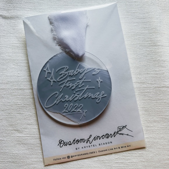 Hand painted Acrylic Ornaments - Picture 2 of 4